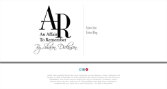 Desktop Screenshot of anaffairtorememberbysharon.com