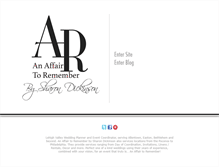 Tablet Screenshot of anaffairtorememberbysharon.com